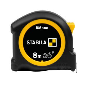 Photo of: Stabila BM100 26 Feet cm/inch Tape Measure 30826