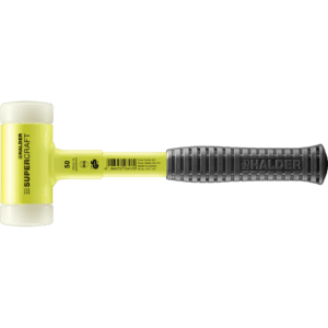 Photo of: Halder 3377.150 2.5 lb. Supercraft HI-VIZ Dead Blow Non-Rebounding Hammer Nylon Face