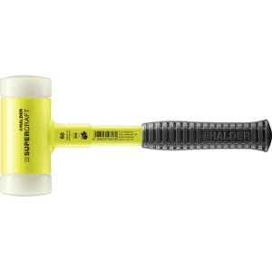 Photo of: Halder 3377.160 3.8 lb. Supercraft HI-VIZ Dead Blow Non-Rebounding Hammer Nylon Face