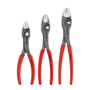 Photo of: KNIPEX 00 20 06 US4 3 Pc TwinGrip Pliers Set, Plastic Dipped (6", 8", 10")