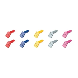 Photo of: KNIPEX 00 61 10 01 SBA 10 Pc KNIPEXTEND ColorCode Clips (Red, Blue, Yellow, Light Gray, Magenta)