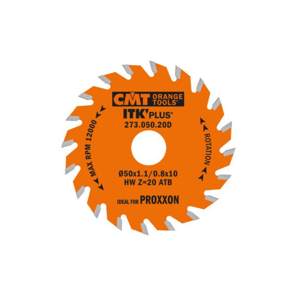 Photo of: CMT Orange Tools 273.050.20D ITK Plus Ultra Finish Circular Saw Blade