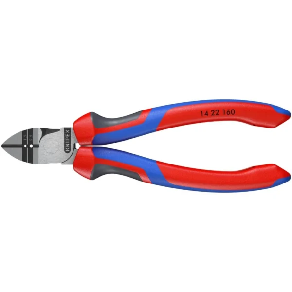 Photo of: KNIPEX 14 22 160 6 1/4" Diagonal Cutting Pliers With Stripper