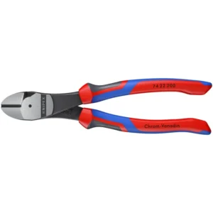 Photo of: NIPEX 74 22 200 8" High Leverage 12° Angled Diagonal Cutters