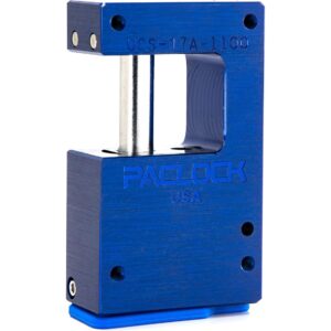 Photo of: PACLOCK UCS-17A-1100 Hidden-Shackle Aluminum Block-Lock-Style Lock