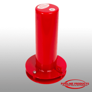 Photo of: Pipeline Products VSG-100 – Guard for 4” thru 10” OS&Y Valve Stems