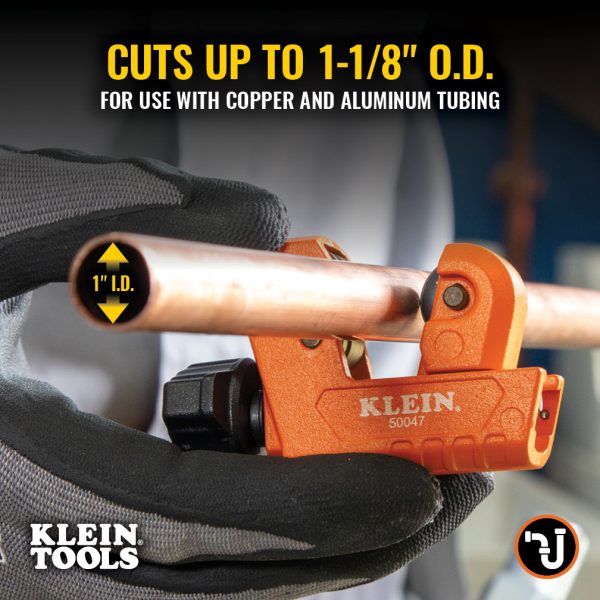 Klein Tools 50047 1-1/8-Inch Mini Tubing Cutter - Image 3