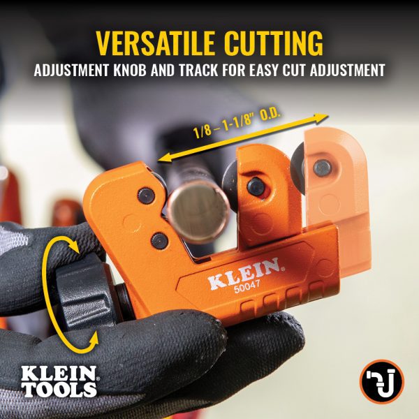 Klein Tools 50047 1-1/8-Inch Mini Tubing Cutter - Image 5