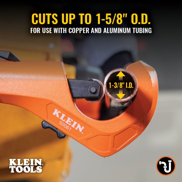 Photo of: Klein Tools 50061 1-5/8-Inch Quick-Adjust Tubing Cutter