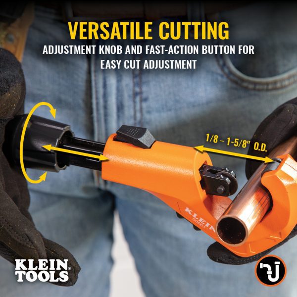 Photo of: Klein Tools 50061 1-5/8-Inch Quick-Adjust Tubing Cutter