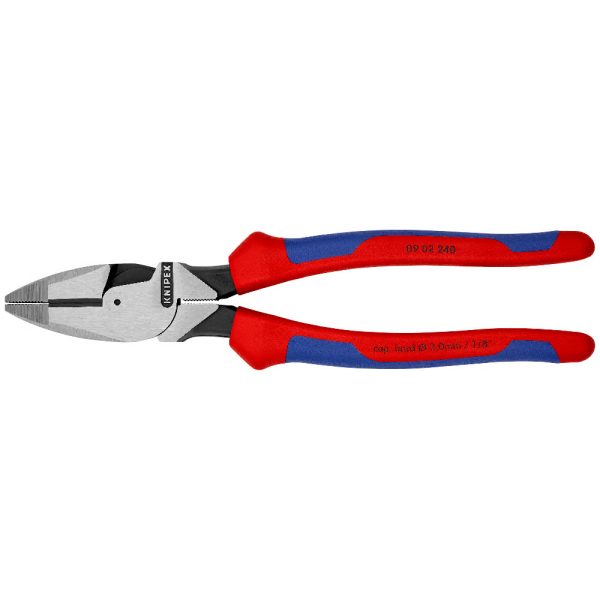 Photo of: KNIPEX 09 02 240 9 1/2" High Leverage Lineman's Pliers New England Head