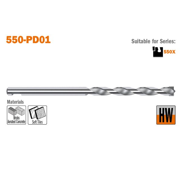 CMT Orange Tools 550-PD01 Centering drill In HW 17/64''