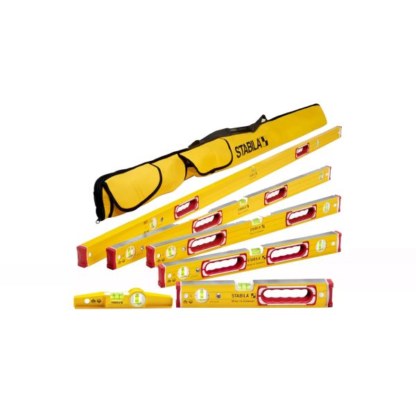 Photo of: Stabila 78496 Type 196 Heavy Duty Level Set With Case