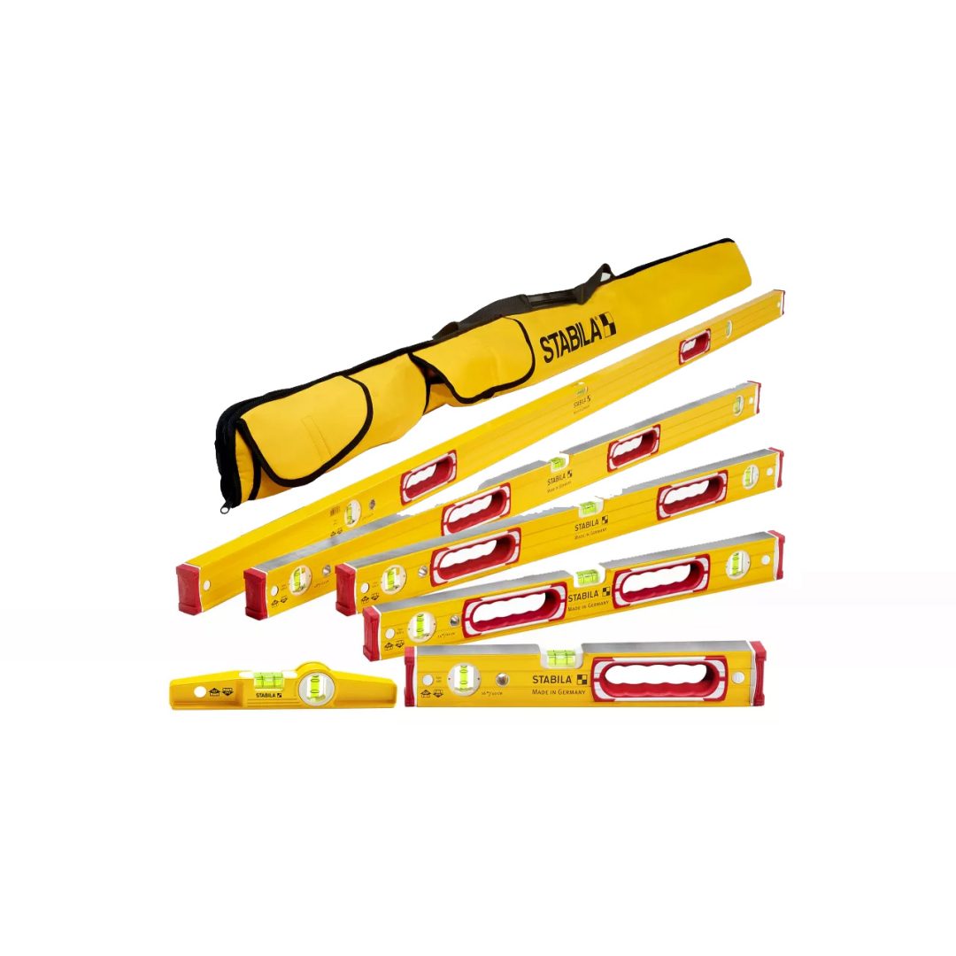 Photo of: Stabila 78496 Type 196 Heavy Duty Level Set With Case