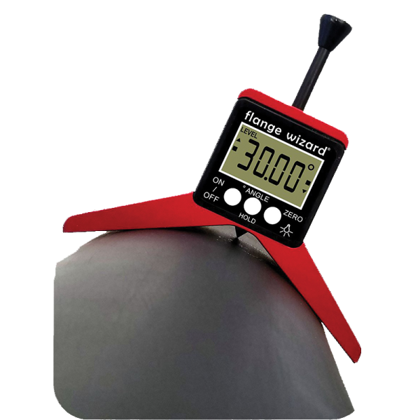 Flange Wizard 496-53077-D Digital Magnetic Centering Head, 3-1/2 in + Pipe Capactiy