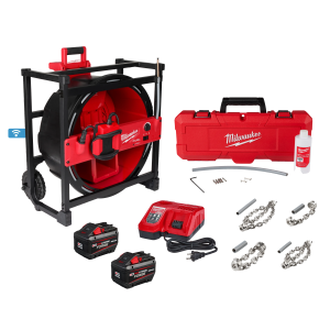 Milwaukee 2819-22 M18 FUEL™ High Speed Chain Snake for 1-1/2” – 4” Pipes