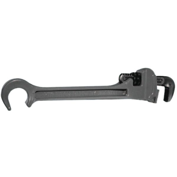 PETOL RW1 Refinery Wrench 1/8 in to 1 in Opening Serrated Jaw 3/4 in Wheel Wrench Opening Alloy Steel