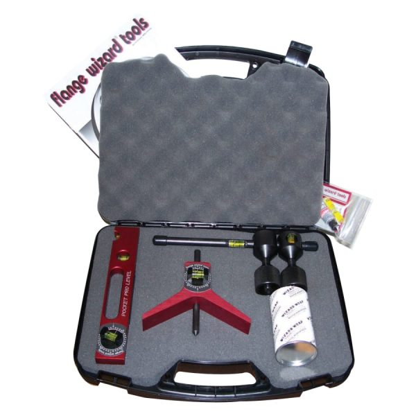 Flange Wizard 8905 Pipe Magician's Case, 1/2 in to 1-7/16 in dia, Two Hole