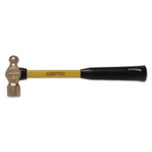 Ampco Safety Tools® H-00FG 1/4 lb. Non-Magnetic Ball Pein Hammer