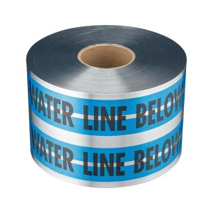 Empire Level 31-024 MAGNATEC® Premium Detectable Tape Water Line 6" x 1,000'
