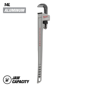 Milwaukee 48-22-7215 14L Aluminum Pipe Wrench with POWERLENGTH™ Handle