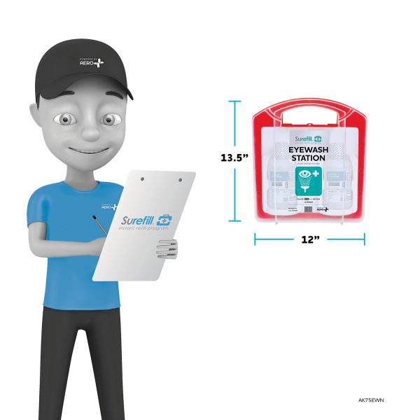 Aero Healthcare AK75EWN - Surefill™ Emergency Eyewash Station 75 Series - Image 3