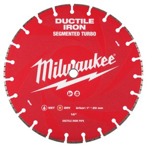 Milwaukee 49-93-7340 14" Ductile Iron Segmented Diamond Blade