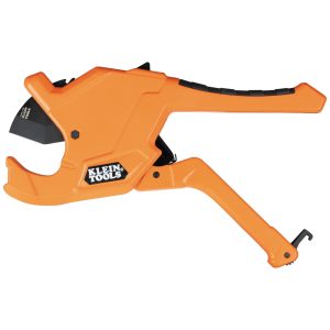 Klein Tools 50044 1-1/4-Inch Precision Ratcheting PVC Pipe Cutter