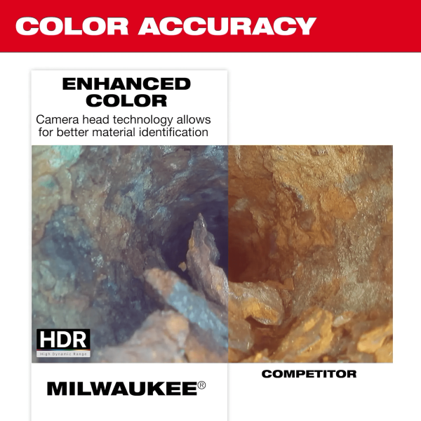 Milwaukee 3972-22 M18™ 100’ Flexible Modular Pipeline Inspection System
