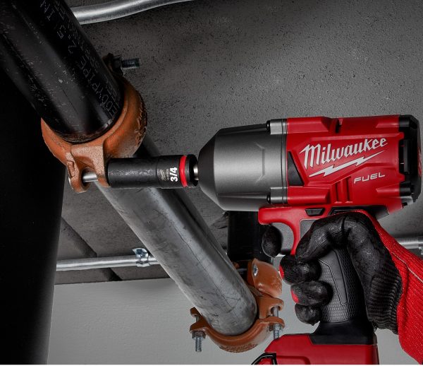 Milwaukee 49-66-7011 12PC SHOCKWAVE™ Impact Duty 1/2" Drive SAE Deep 6 Point Socket Set