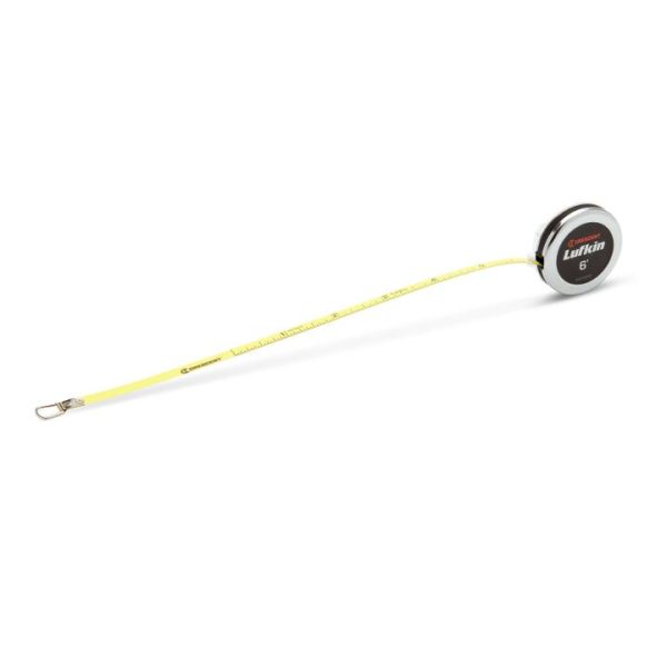 Crescent Lufkin W606-PD 1/4" X 6" Executive Diameter Pocket Tape