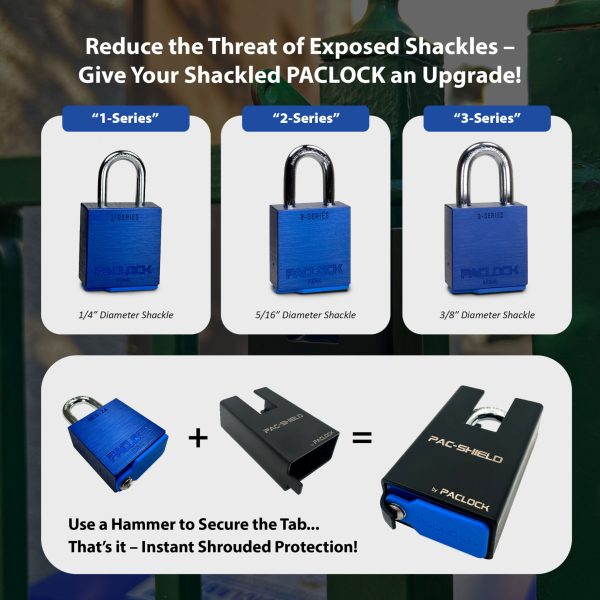 PACLOCK PAC-Shield™ for 1, 2, and 3-Series PACLOCKs Shrouded Stainless Steel Guard