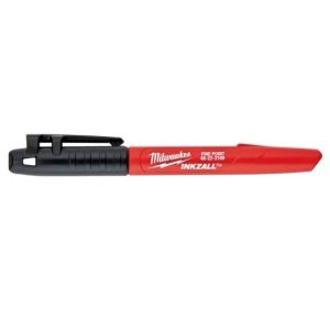 Milwaukee 48-22-3104 INKZALL™ Fine Point Black Marker 4 Pack