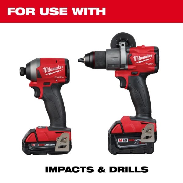 Milwaukee 49-66-4565 2PC SHOCKWAVE™ Impact Duty QUIK-CLEAR™ 2-in-1 Magnetic Nut Driver Set