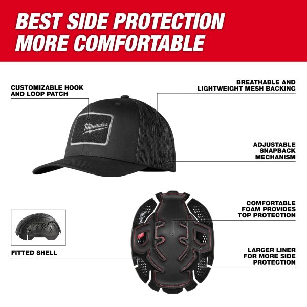 Milwaukee 48-73-1063 Snapback Bump Cap - Image 3