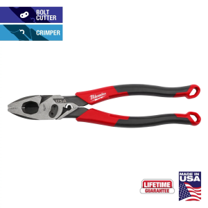 Milwaukee MT550C 9" Lineman's Pliers w/ Crimper & Bolt Cutter