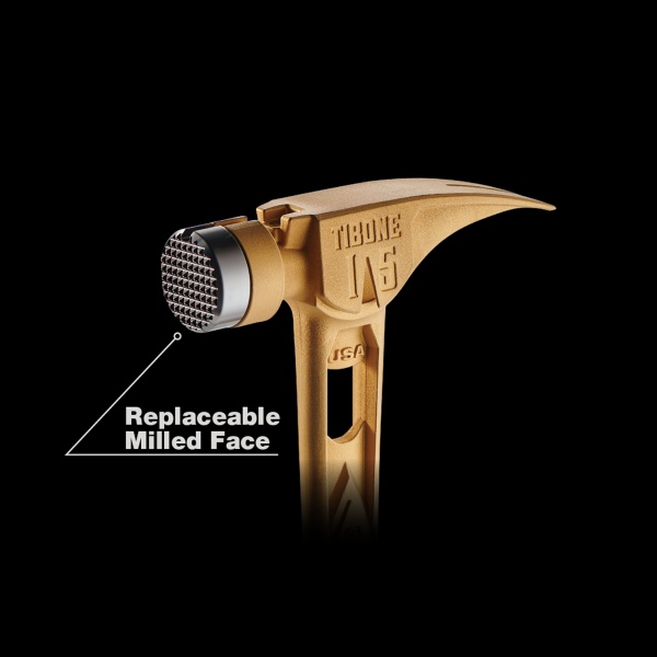 Stiletto TIB15MC-CG 15oz TIBONE™ Milled/Curved Titanium - Limited Edition Gold