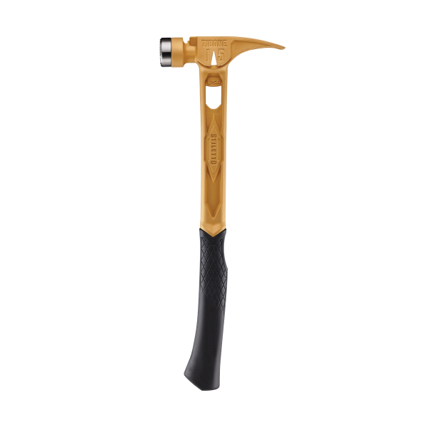 Stiletto TIB15MC-CG 15oz TIBONE™ Milled/Curved Titanium - Limited Edition Gold