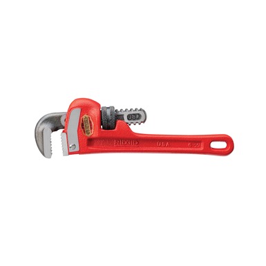 RIDGID® 31000 Heavy-Duty Straight Pipe Wrench Steel Jaw 6 in