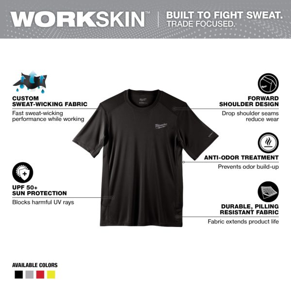 Milwaukee WORKSKIN™ Lightweight Performance Shirt - Short Sleeve