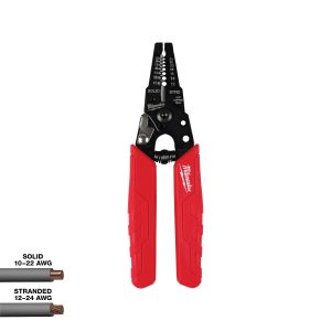 Milwaukee 48-22-3044 10-24 AWG Compact Comfort Grip Wire Stripper & Cutter