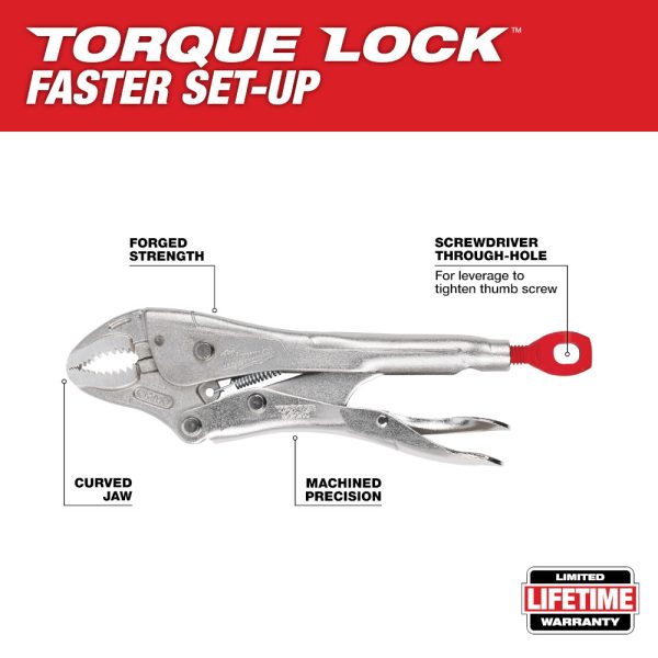 Milwaukee 48-22-3695 5 Pc. TORQUE LOCK™ LOCKING PLIERS KIT