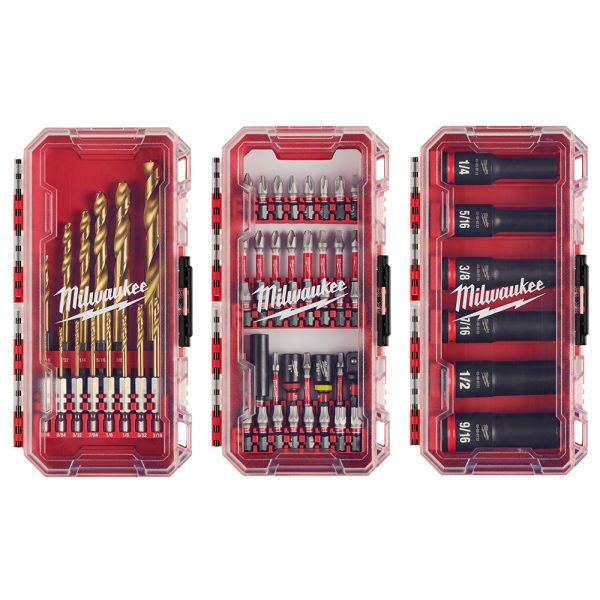 Milwaukee 48-32-5162 SHOCKWAVE™ Impact Duty 60PC Drill, Drive & Fasten with PACKOUT™