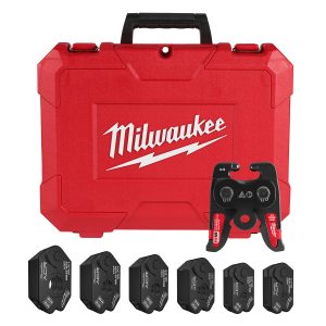 Milwaukee 49-16-2661MX 1/4" - 7/8" Streamline® ACR Pivoting Press Ring Kit for M18™ FORCE LOGIC™ Press Tool