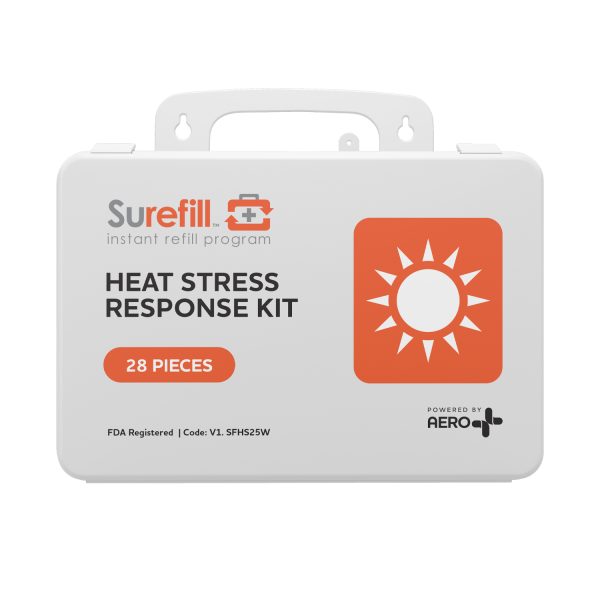 Aero healthcare SFHS25W SUREFILL™ Heat Stress Response Kit Large – Plastic Case