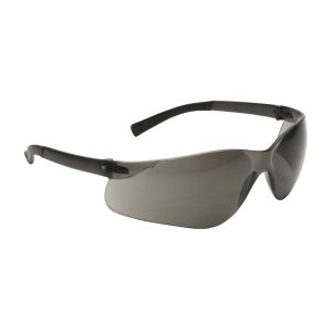 PIP 250-06-5501 Zenon Z13™ Rimless Safety Glasses Dark Gray Temple Gray Lens Anti-Scratch Coating