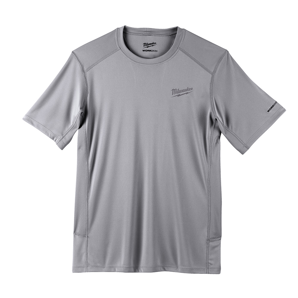 Milwaukee 414 WORKSKIN™ Lightweight Performance Shirt - Short Sleeve Gray