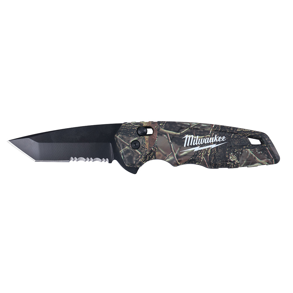 Milwaukee 48-22-1535 FASTBACK™ Camo Spring Assisted Folding Knife