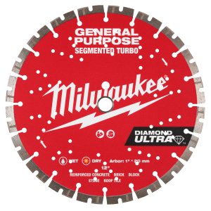 Milwaukee 49-93-7535 12 in DIAMOND ULTRA™ Segmented Turbo General Purpose Blade