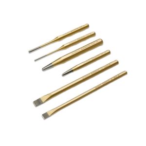 KNIPEX 9R 400 006 6 Pc Punch and Chisel Set